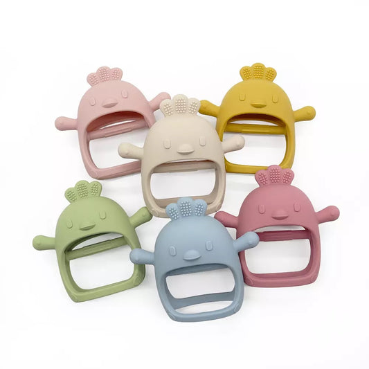 Baby Chick Teether, Nipple shaped